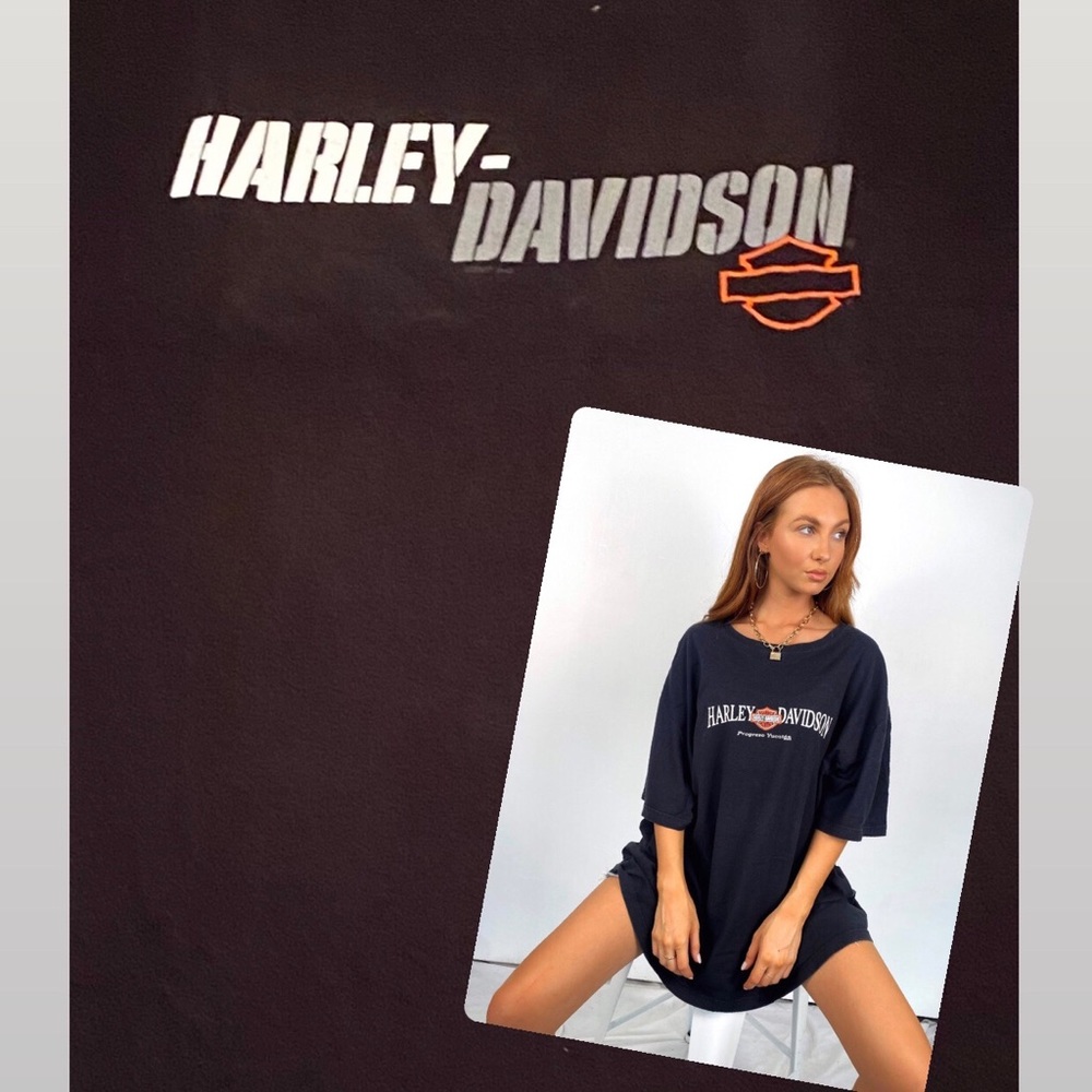 Harley-Davidson oversized Tee.